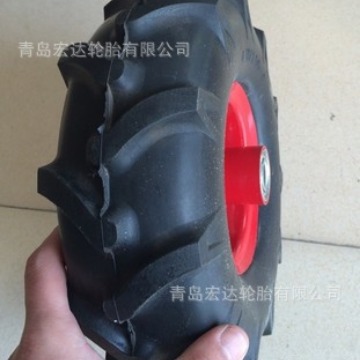 供应 350-4 10寸人字轮胎 微耕机轮子 旋耕机轮胎 农用机械轮胎