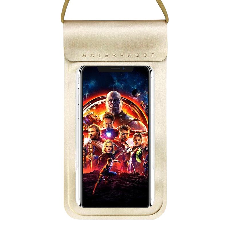 Tpu Mobile Phone Waterproof Bag with Touch Screen, Wear-Resistant, Outdoor Travel, Dustproof, Diving Mobile Phone Waterproof Bag, Special for Swimming