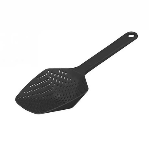 Kitchen gadgets: Eco-friendly nylon large colander spatula, spatula, noodle scoop, non-stick filter colander
