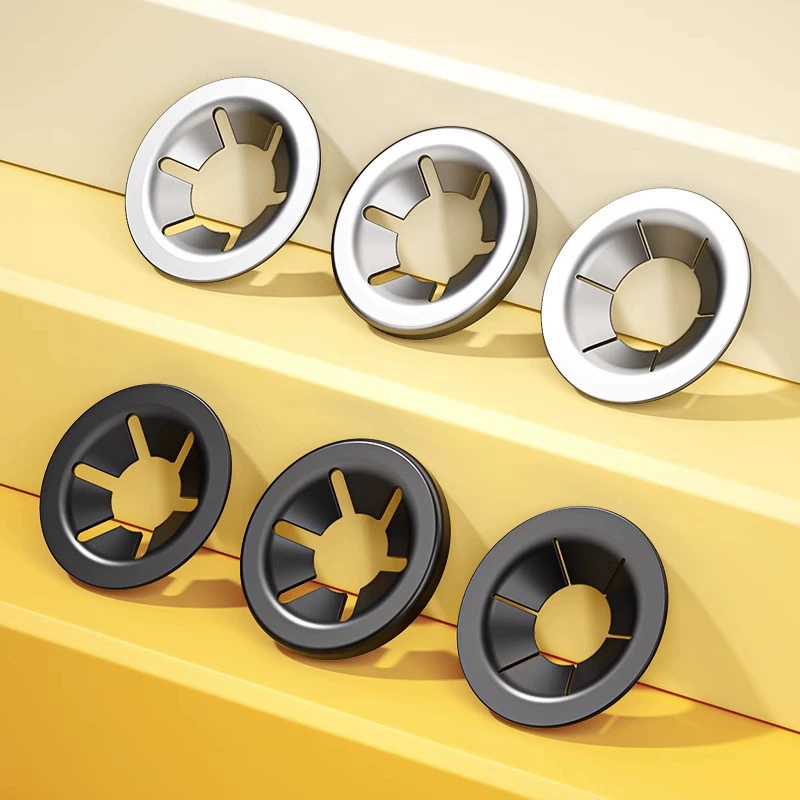 65 стальной подшипниковый зажим из марганцевой стали, стопорное кольцо, шайба с цветком сливы, пружинное зажимное кольцо из нержавеющей стали 304, плотный фланец, прокладка с зажимом в форме цветка сливы