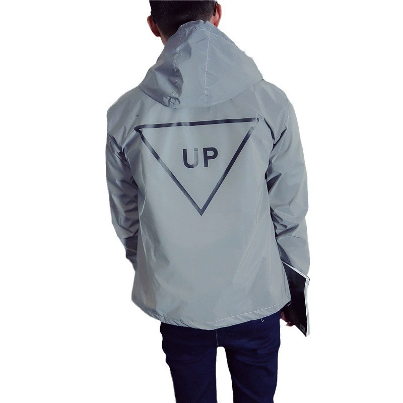 (Граница торговли), мужское и женское trench coat, спортивная куртка с ретрофReflective, прямые поставки с завода, для любимых, корейский стиль, для бега