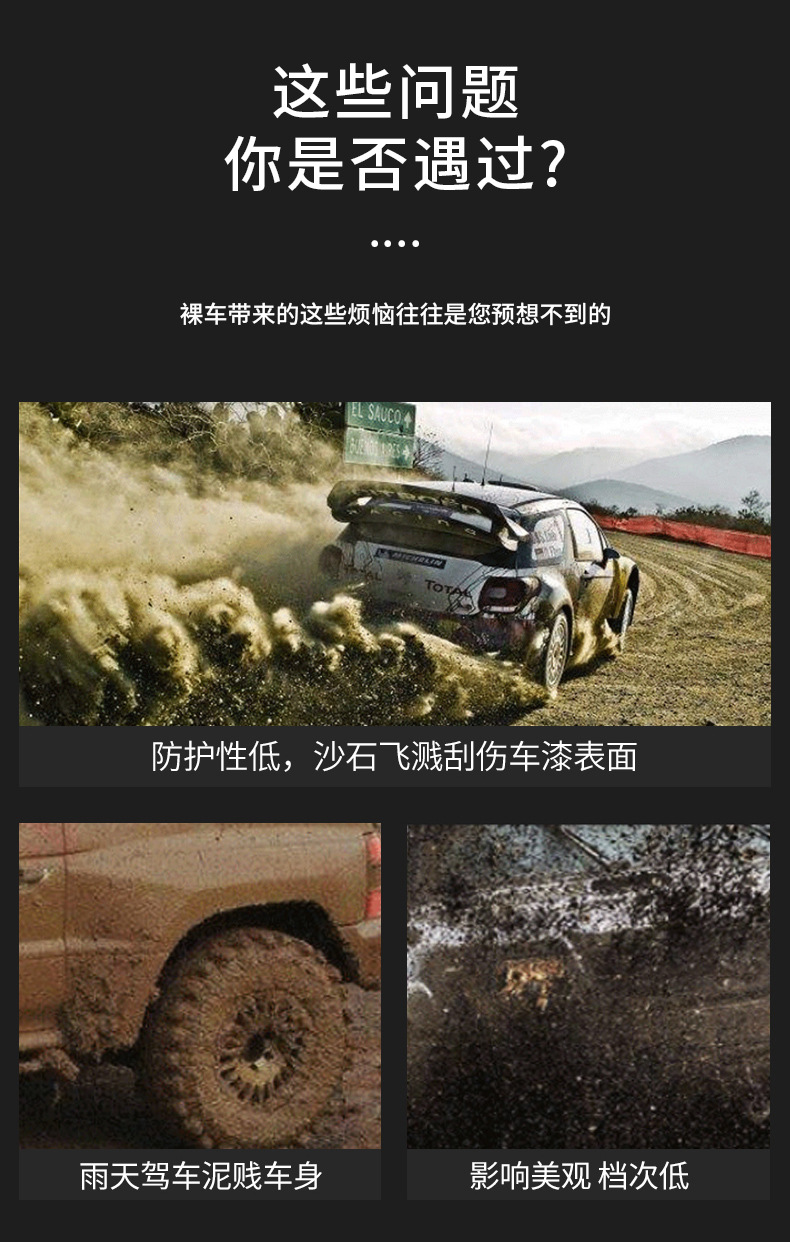 Cross-Border Applicable Accessories for Tesla Model Y/3 Mud Flaps, Car Mud Guard Parts, Modification Parts Wholesale
