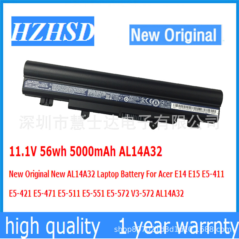 Acer E5-472-411-472G-551G-571G-572G V3 AL14A32 laptop battery