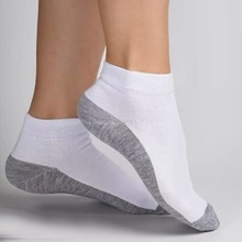 跨境夏季新款休闲袜吸汗防摩擦短袜防臭短袜男袜发袜毛巾底袜批发