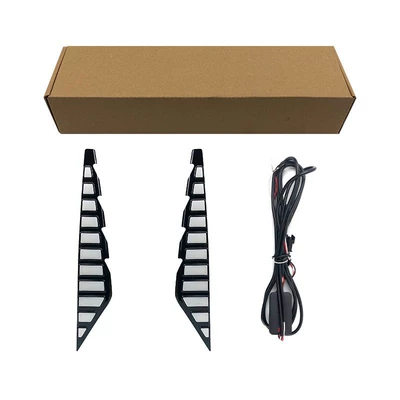 Suitable for Changan Uni-Z Daytime Gündüz işıqları - two-tone-standard-ice-blue-dynamic-flowing-amber-turn-signal-left-right-set