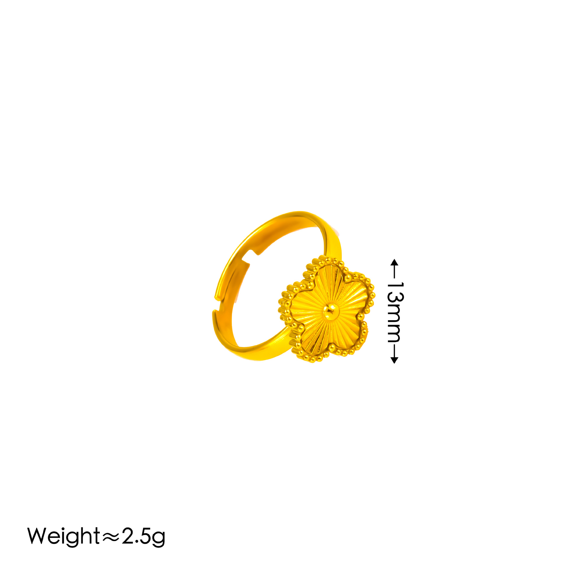 Simple elegante traje de la joyería de La Flor de cinco hojas trébol láser titanio acero ciruela flor moda todo partido en línea rojo joyería de moda