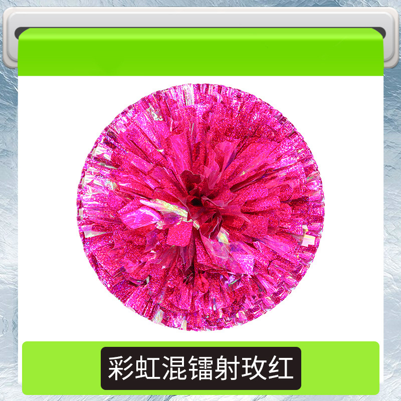 Porristas Bola de flores porristas mano flor mano sacudida flor danza rendimiento mano flor porristas flor bola de color rendimiento