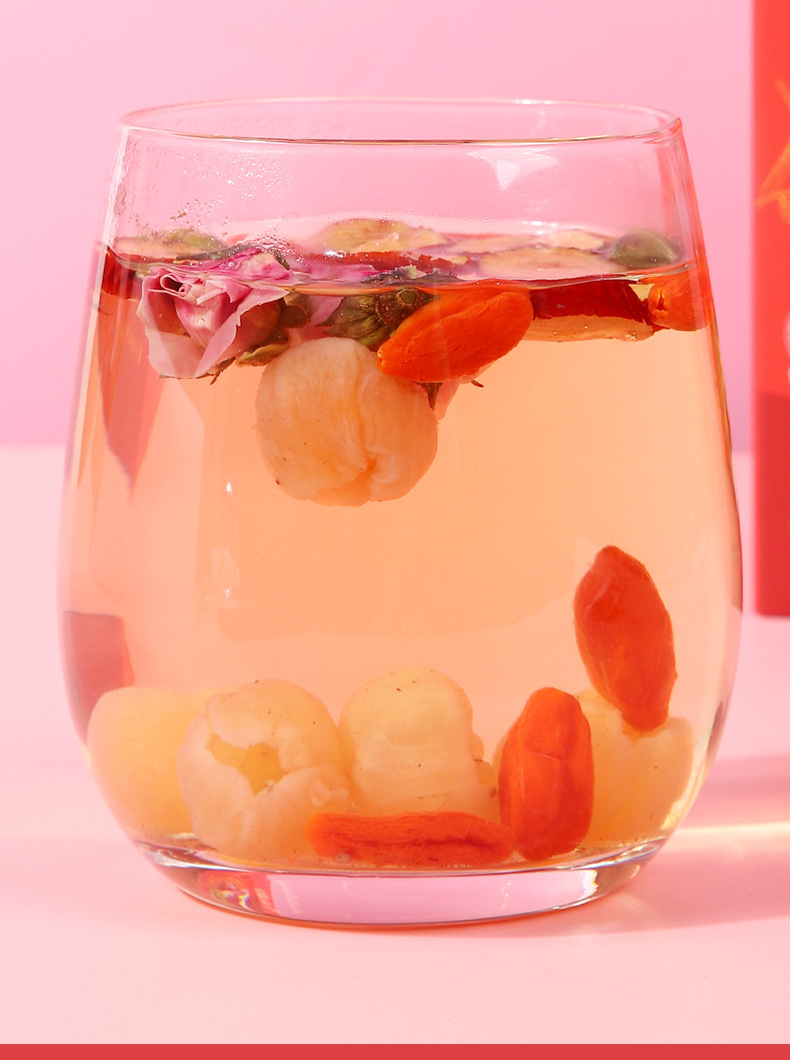 Longan Red Date Goji Herbal Tea Gui Yuan Hong Zao Gou Qi Cha 100g 10 Teabags Daily Wellness Brew quality and texture
