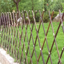 伸缩栅栏户外竹篱笆庭院防腐围栏花园月季爬藤架菜地植物支架护栏