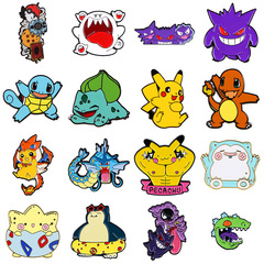 精靈寶貝胸章徽章服裝背包飾品合金配飾別針跨境外貿熱銷滴油胸針