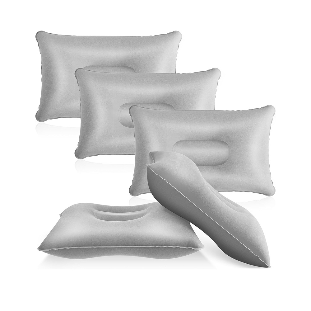 Rectangular foldable handheld portable pillow PVC for traveling for…