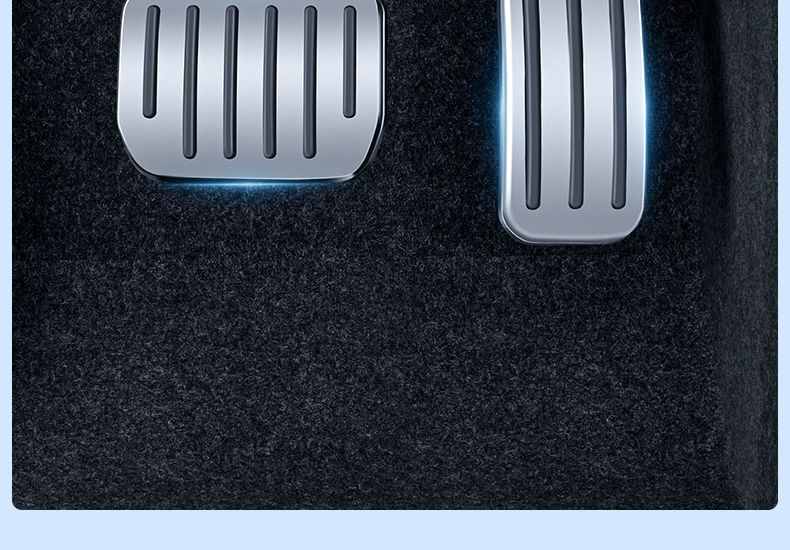 Suitable for Tesla Model Y New 3 Accelerator Brake Anti-Slip Rest Pedal Aluminum Alloy Modification Accessories