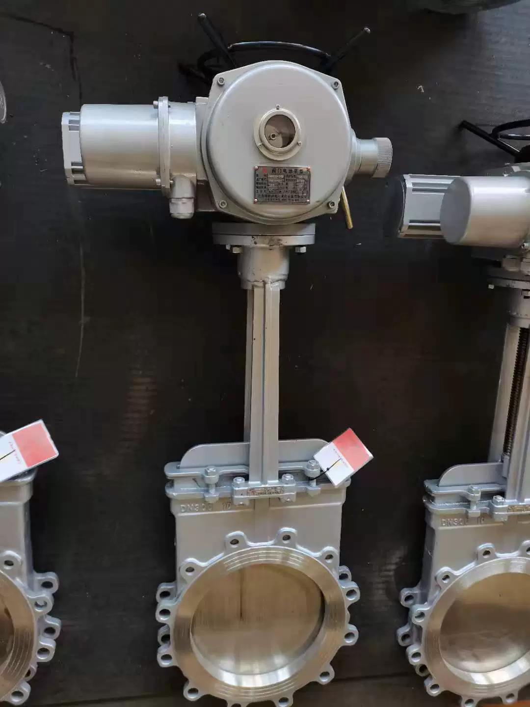 Электрический ножевой затвор Shanghai Konidi из нержавеющей стали, электрический затвор подачи PZ973W-16P