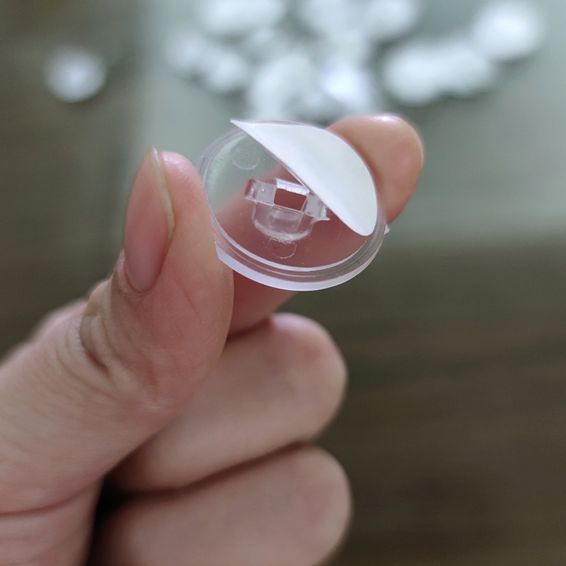 Transparent Ceiling Hooks Strong Traceless Suction Cup Adhesive No Drilling Required Decorative Ceiling Disc Hooks for Home Decor_voghion.com