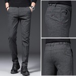 Новая весна стиль брюки мужской брюки мужской тонкий прямо бизнес брюки тонкий простой люди брюки мужской
