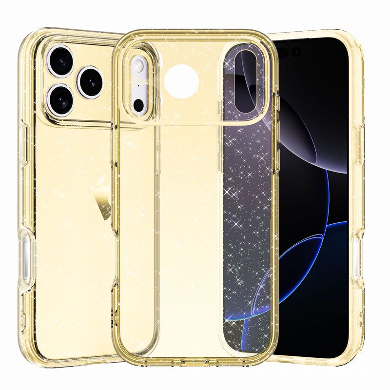 Suitable for iPhone 18Fold Ultra Transparent Anti-Fall Case That Perfectly Fits the Apple 18Pro with Fine Holes, European and American Style Phone Case Cover