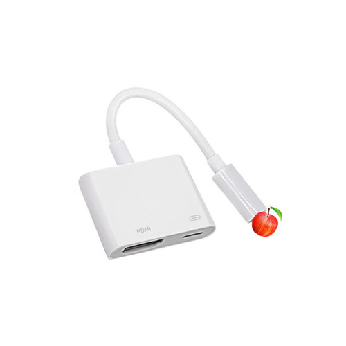Suitable for Apple Lightning to HDMI same-screen cable, mobile phone to TV HD video converter