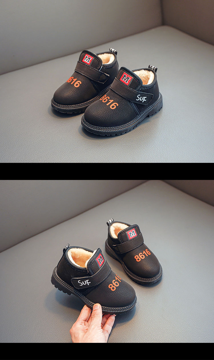 Herbst- und Winterkinderschuhe, Jungen-Martin-Stiefel, Kinderstiefel, Baby-Baumwollschuhe, Schneestiefel, Mädchen-Shorts_voghion.com