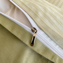 南通60支長絨棉四件套提花貢緞純棉床上三件套全棉單被罩被套床單