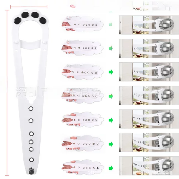Cat Door bracket Latch Cat Door Holder Latch to prevent dogs from entering the Cat elastic Door lock