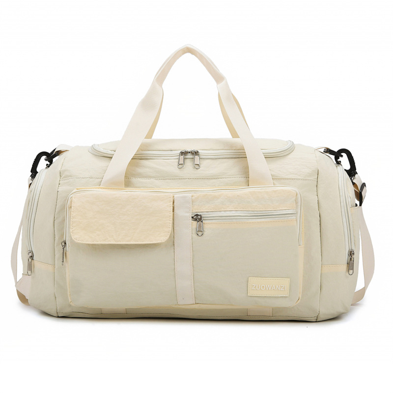 Bolsa de viaje de gran capacidad, mochila desmontable de hombro único, bolsa de almacenamiento de yoga, equipaje de viaje, bolsa de deporte portátil