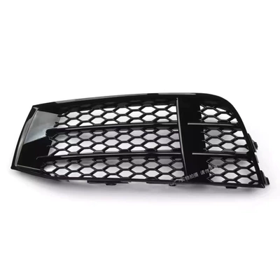 Suitable for Audi RS5 fog lamp frame 08-16 A5RS5 bumper fog lamp grille bright black frame 8T0807681 (Light frame) - rs5-fog-lamp-frame-main-driving-l-left