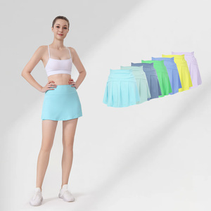 AYM038645 Lulu Tennis Skirt Quick Dry Pleated Skort Aoyema wholesale
