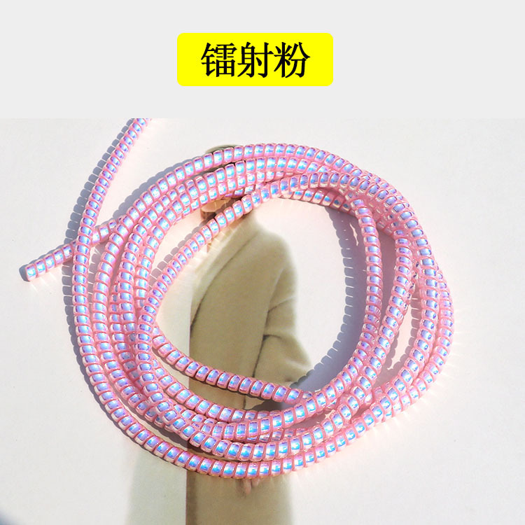 Nuevo láser 1,4 m cable de datos cable de protección de la cuerda manga protectora de datos bobinado primavera cuerda línea de protección fabricante ventas