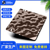 201304 Stainless steel Water ripples Decorative plates colour stamping three-dimensional Stainless steel Water ripples