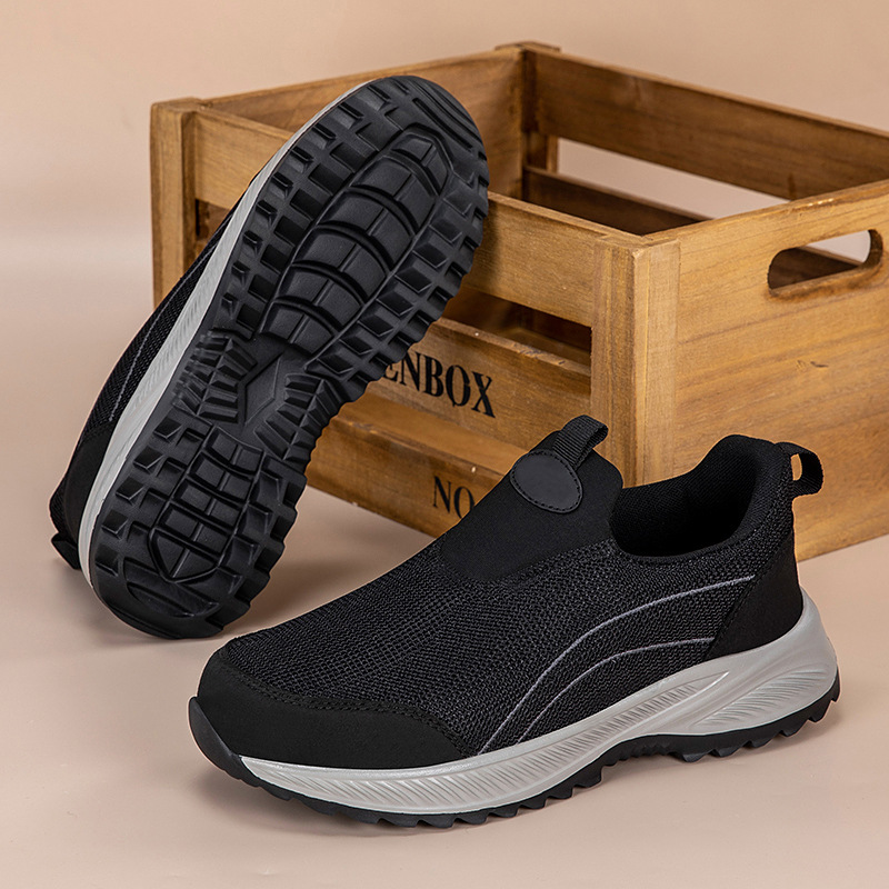 Zapatos de ancianos para hombres primavera nueva zapatos de papá casuales suaves antideslizantes cómodos de mediana edad zapatos de tela de Beijing viejos image 6