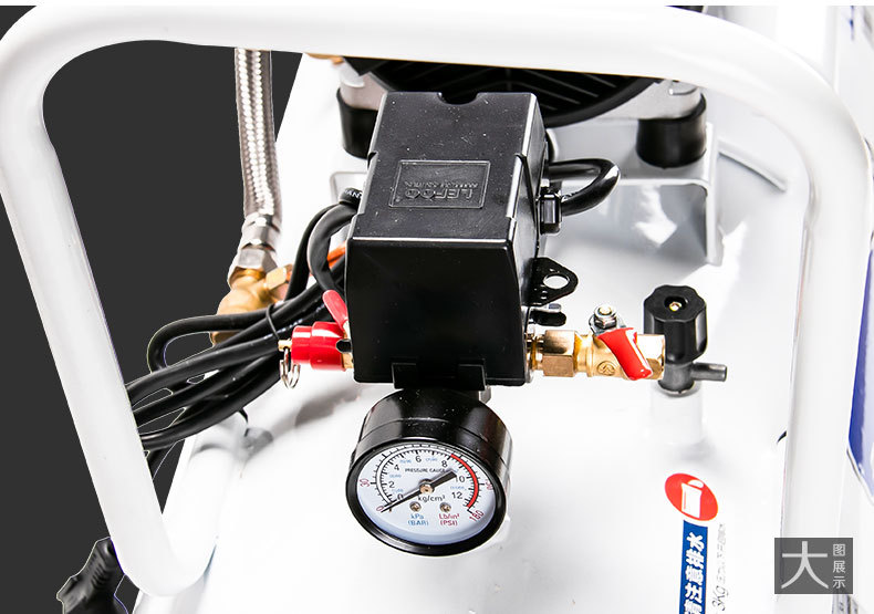 Shanghai Fengbao Air Compressor Portable Oil-Free Bass Air Pump Woodworking Spray Paint Large High-Pressure Compressor