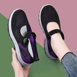 女式休闲单鞋;女式健步鞋;中老年妈妈鞋