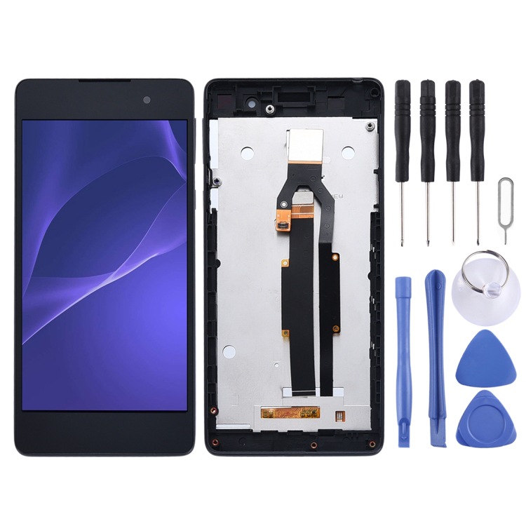 Para Sony Xperia E5 F3311 F3313 LCD Touch Assembly con marco