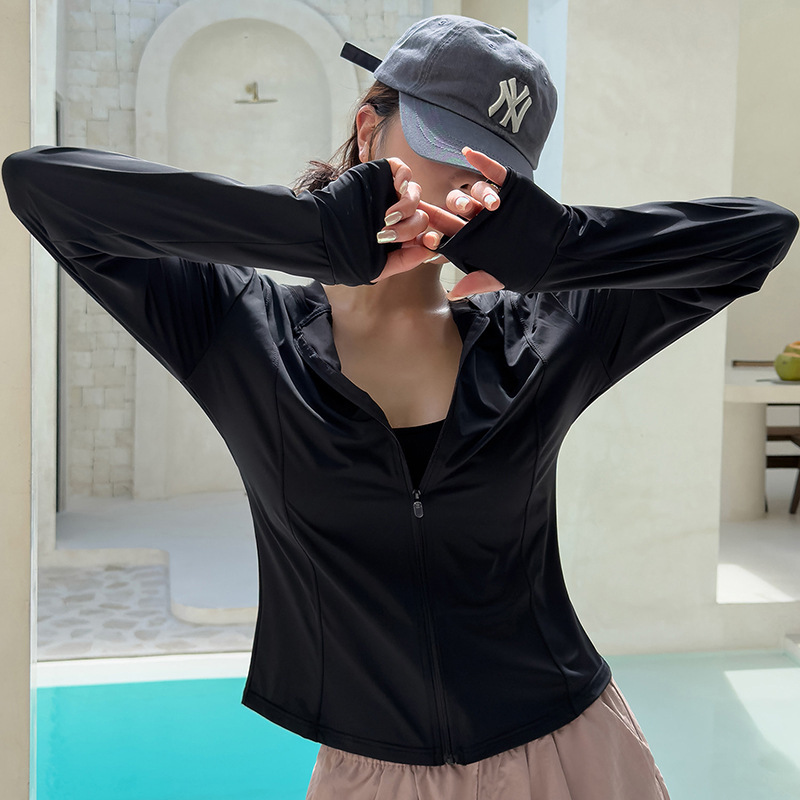 Slim-Fit Yoga Sun Protection Clothing, Versatile and Slimming, Summer Running Sports Outdoor Sun Protection Clothing, Women's Bikini Swimsuit Slim-Fit Yoga Sun Protection Clothing, Versatile and Slimming, Summer Running Sports Outdoor Sun Protection Clothing, Women's Bikini Swimsuit