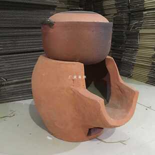 批发手工柴火泥炉土菜馆炖肉煨菜炭炉火锅灶怀旧餐具商用户外围炉-阿里巴巴