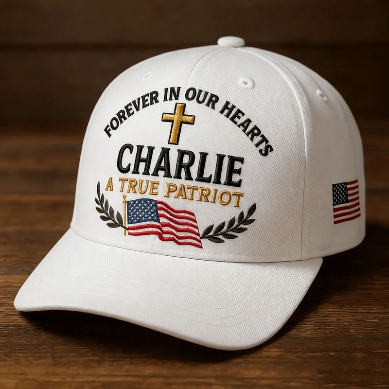 2025跨境Charlie Memorial Cap For the True Patriots厂家批发|undefined