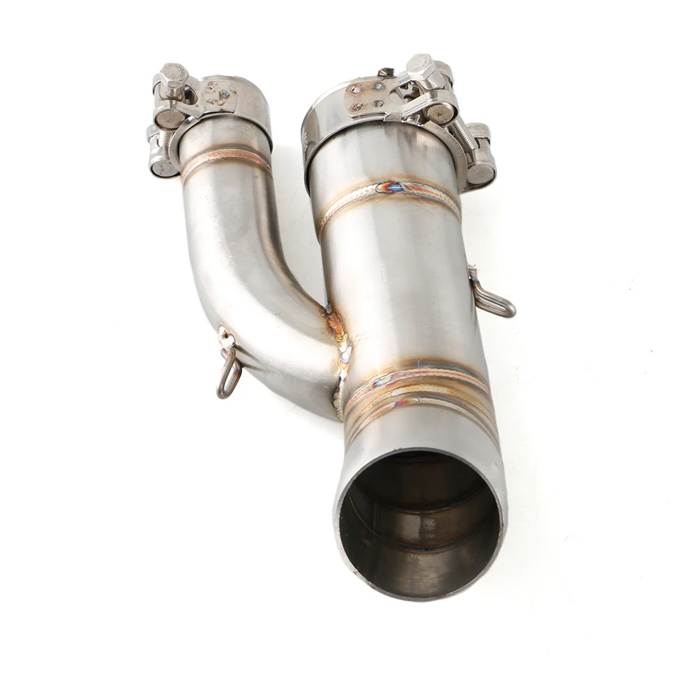 Applicable to BMW S1000RR 2017-2018 motorcycle modified exhaust pipe stainless steel middle section transfer