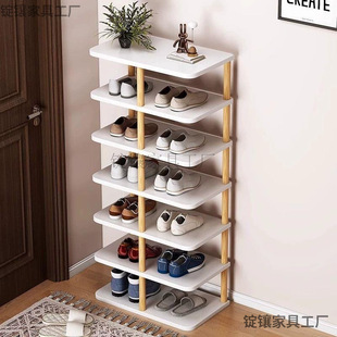 Simple Shoe Rack Entry Door Shoe Cabinet Space-saving Multi-layer Storage Rack Wall-side Durable Household Storage Rack