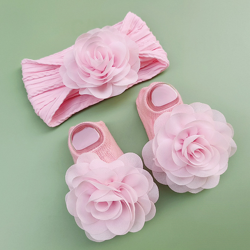 Cute Flower Nylon Cotton Hair Band display picture 2