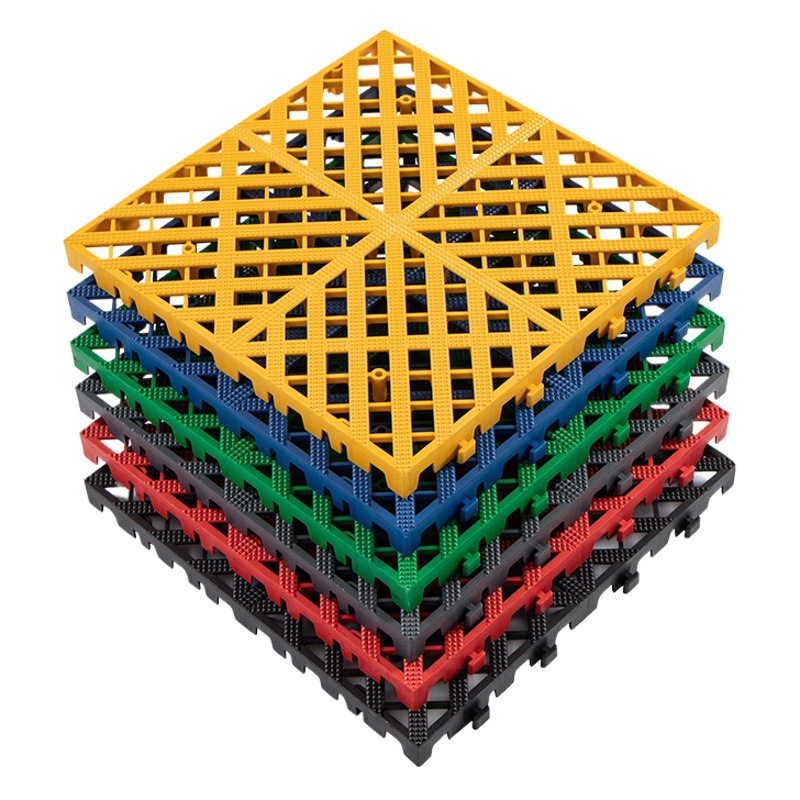 Nuevo material 3cm coche sala de lavado empalme piso rejilla Placa de lavado de coches Patio libre excavación piso de plástico placa base partición 4S tienda