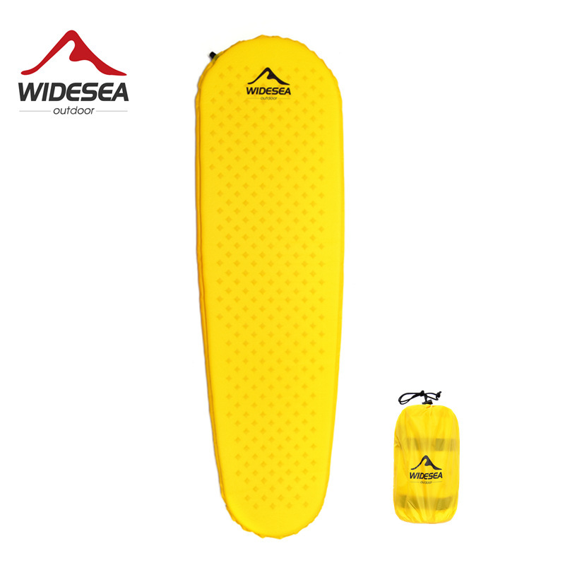 Widesea Mummy Self-Inflating Moisture-Proof Sleeping Pad Outdoor Camping Air Mattress Waterproof and Stowable Quick-Fill