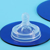 Feeding bottle, children's silica gel pacifier