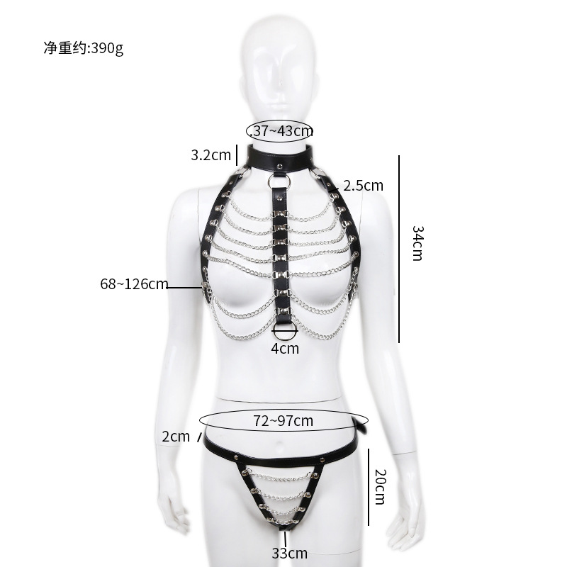 Tendencia de venta caliente de mujeres bondage rendimiento camiseta SM herramientas cuerpo completo juguetes para adultos atar accesorios de sexo femenino