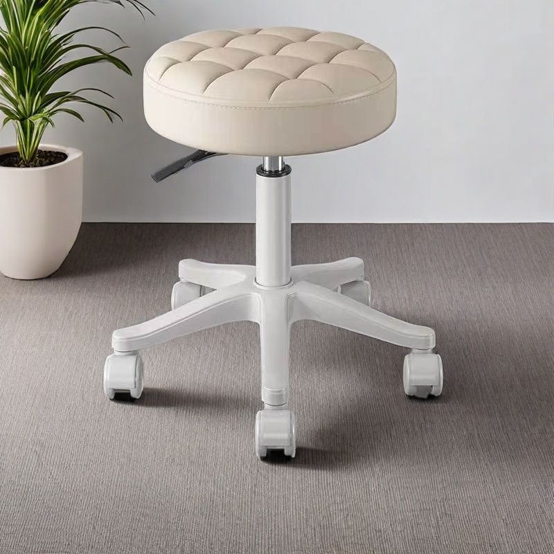 Taburete de elevación de poleas domésticas barbería simple taburete redondo rotativo de manicuría silla de elevación especial silla de bar rotativa
