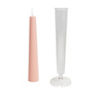 Thin aromatherapy, candle, plastic mold