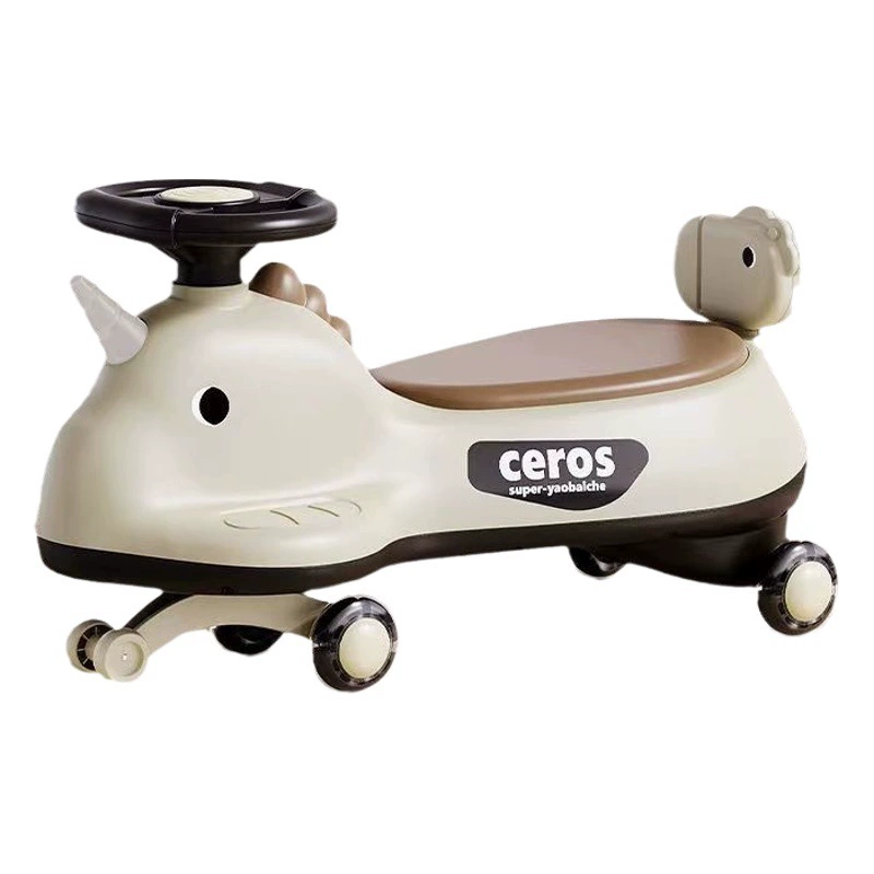 Новый детский торсионный автомобиль с защитой от опрокидывания, универсальное колесо, бесшумная вспышка, скользящее колесо, взрослый, может сидеть на раздвижной машине для мальчиков и девочек