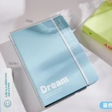 Alto valor facial inswind pequeño álbum de tarjetas frescas agujero de hoja cuadrada álbum de fotos de niñas 3 pulgadas álbum de fotos de tarjetas pequeñas