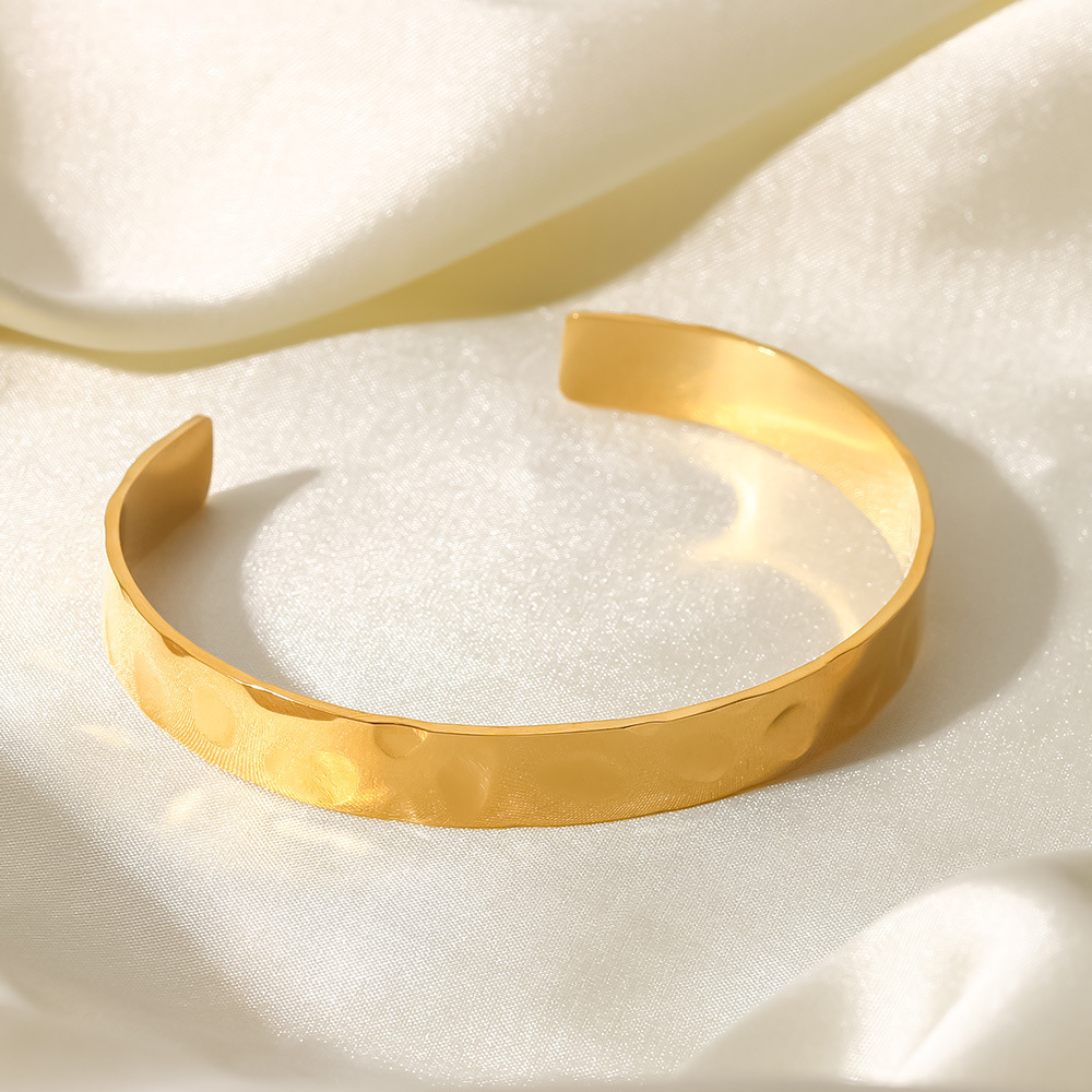 Fashion Geometric Stainless Steel Bracelets Gold Plated Stainless Steel Bracelets