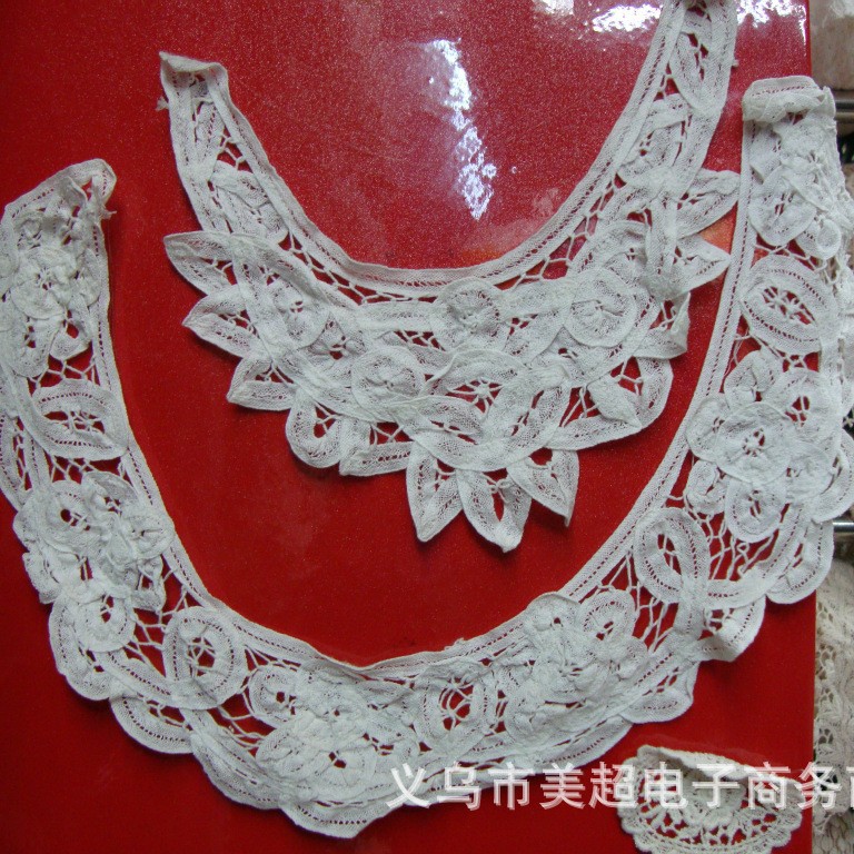 厂家直发手摇花边机绣工艺手工花个领花辅料服装外贸