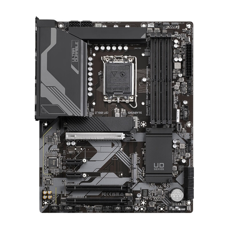 代901336001Z7KF技嘉yteDDR5UDabGig台式机电脑PC适用CPU主板